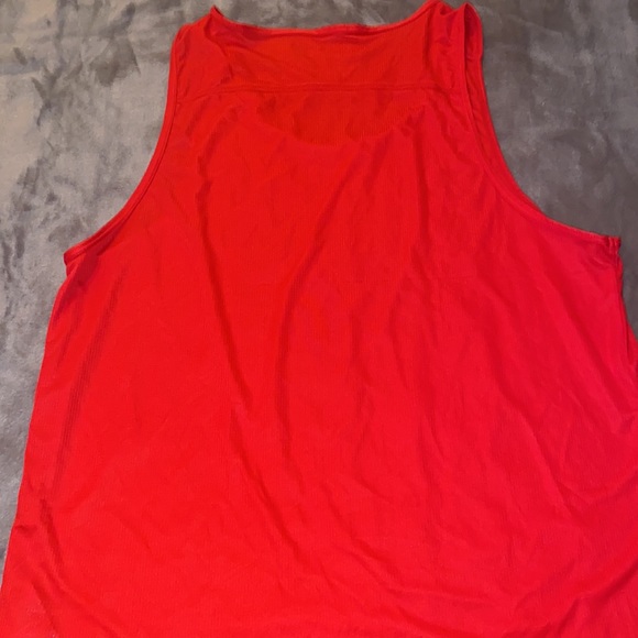 Red men's tank top. Tags on. - Picture 5 of 5